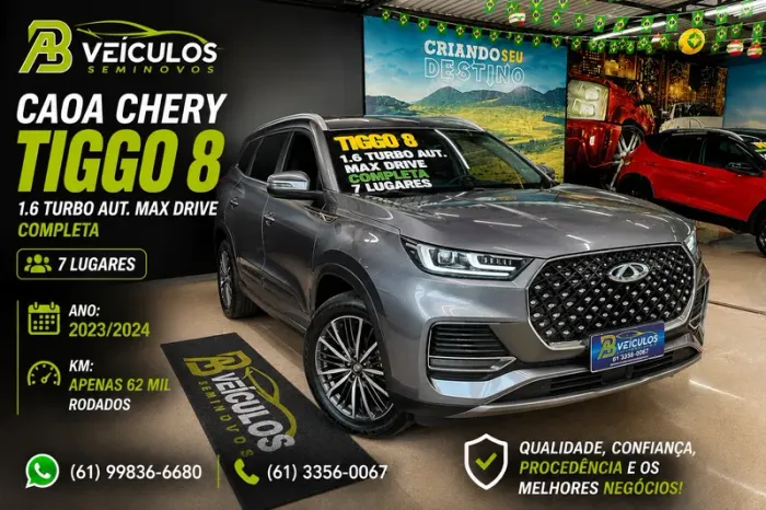 Chery Tiggo 8 MAX Drive 1.6 Turbo Aut. 2024
