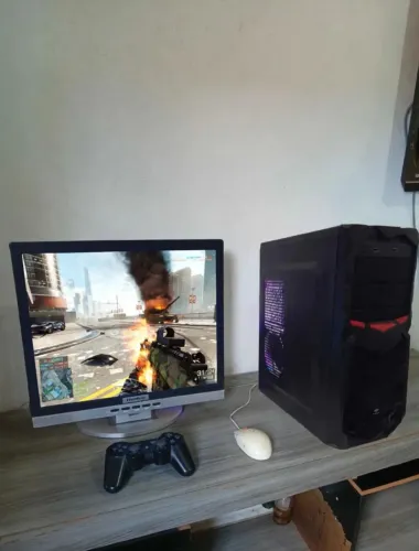 Pc Gamer Rgb / Windows 10 ativado / Jogos e Pacote Office / Com Teste Na Retirada