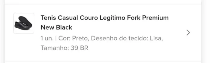 Tênis Casul Couro Legítimo FORK PREMIUM New Black