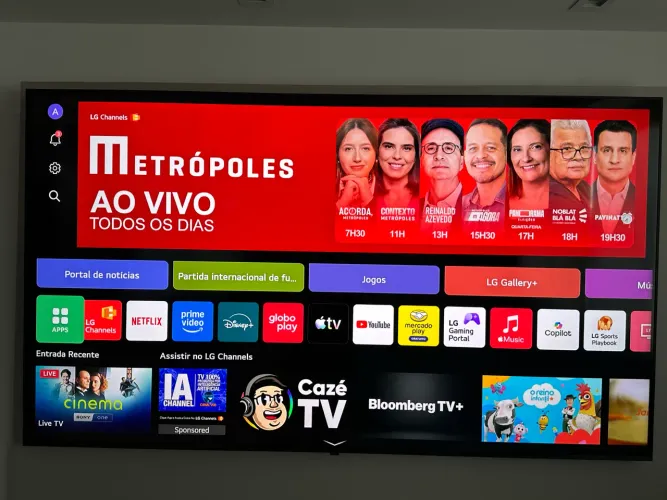 TV 75 POLEGADAS LG QNED
