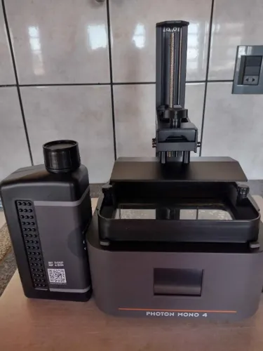 Impressora 3d Anycubic Photon Mono 4 com ELEGOO 2 em 1 Estação de Lavagem e Cura