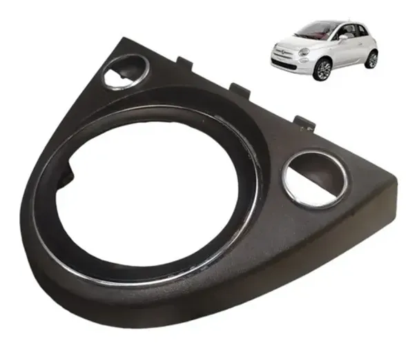 Moldura Alavanca Câmbio Fiat 500 Automatico 2011