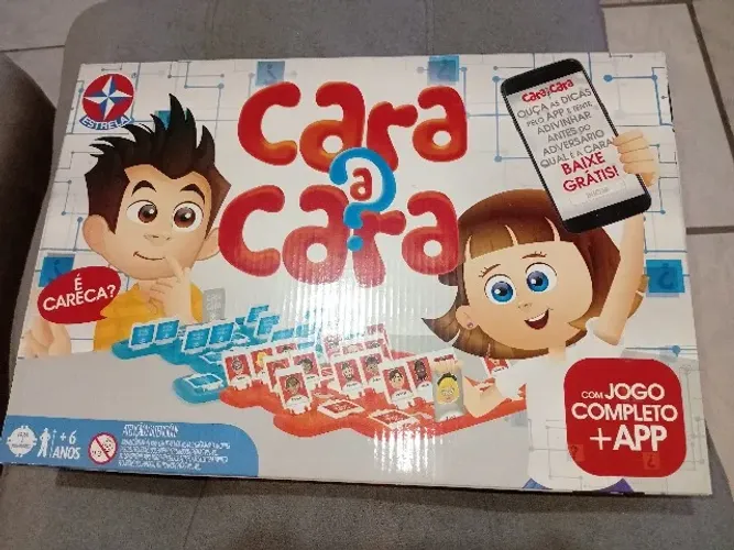 Jogo Cara a Cara Tabuleiro - Estrela