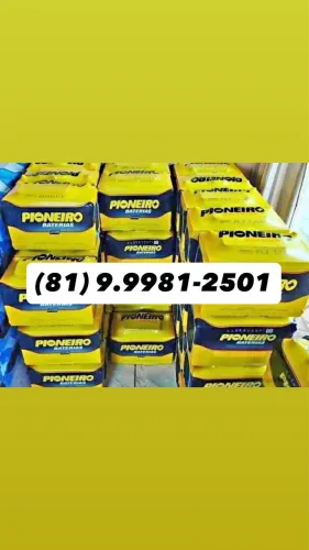 Bateria de carro - Pioneiro e outras marcas a partir de 289,99