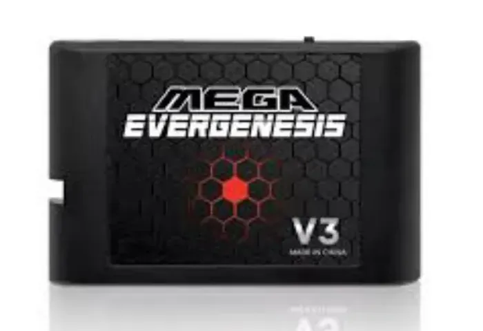  Everdrive para mega drive V3 Pro. 3000 jogos, 200 em Português
