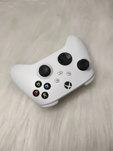 Controle Xbox Séries S Robot White - SEMI NOVO - C/ Bateria