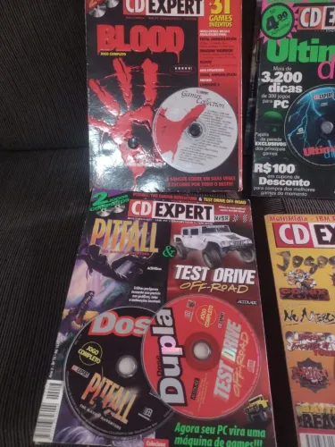 Revistas pc gamer anos 90