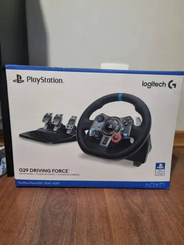 Volante g29, com pedal e câmbio