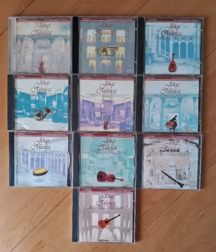 10 CDs - Coleção Jóias da Música - Os Clássicos dos Clássicos