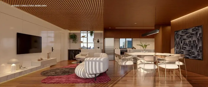 MAIS DE 100M² DE PURA ELEGÂNCIA E SUSFISTICAÇÃO/ COM 3 SUITES