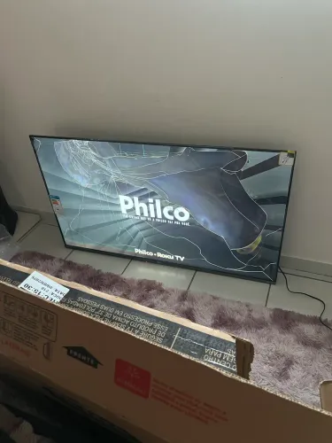 TV 50 Philco nova / tela trincada