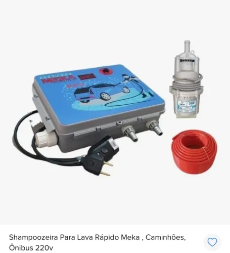 Shampoozeira Para Lava Rápido, Carros, Van, Caminhão, Ônibus 220v