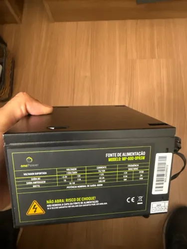 Fonte 600w onepower bivolt automação