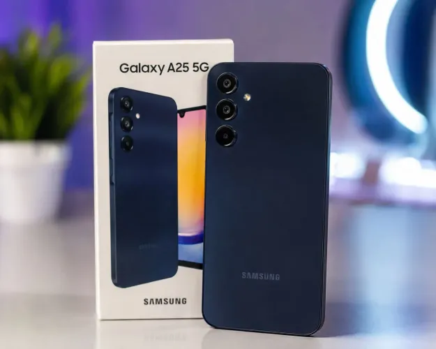 A25 5G 256gb 8gb ran com tela de 120 hz bateria de 5000 mah tela super amoled de 6.5 plgd