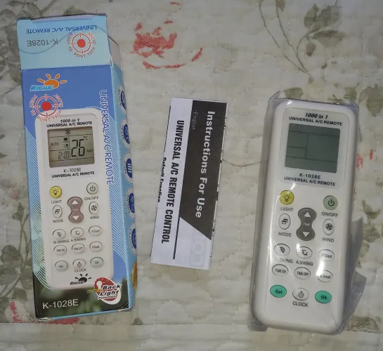 Controle de ar condicionado - UNIVERSAL