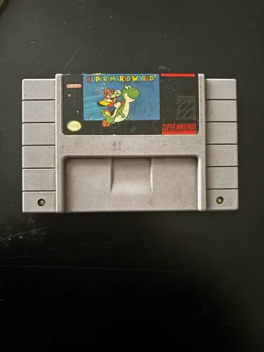 Fita Super Mario World Original Nintendo