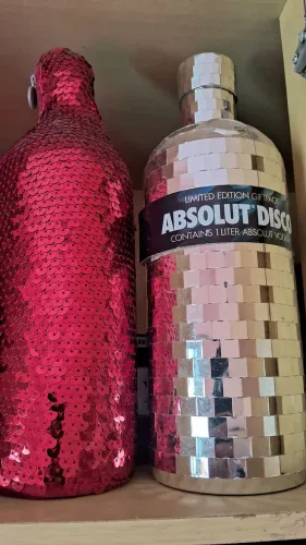 Garrafas absolut colecionador