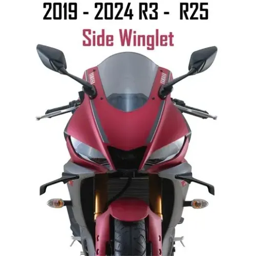 Spoiler lateral para Yamaha r3