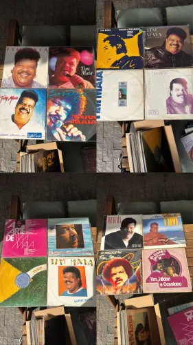 Coleção de discos do Tim Maia 
