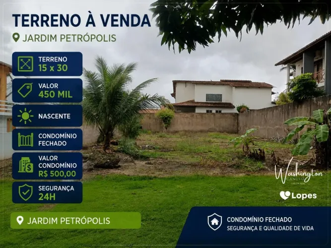 Vendo terreno condomínio fechado!