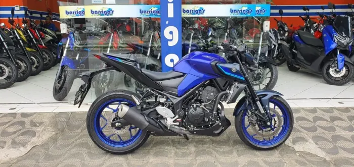 Yamaha Mt 03 Abs 2025 Azul Único Dono Baixo Kms