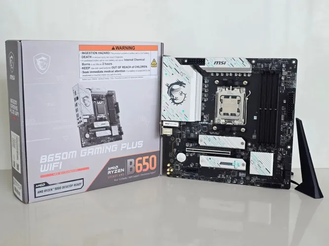 Kit Gamer AM5 Ryzen 7 7700 + MSI B650M Gaming Plus Wifi (NÃO FAÇO MENOS) 