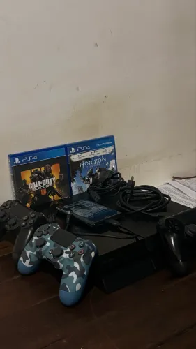 !!PROMOÇÃO APENAS ATÉ AMANHÃ!! PS4 FAT 500GB