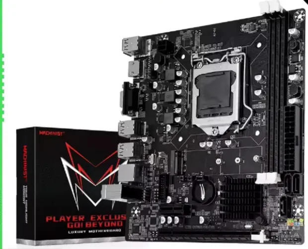 Kit Placa-mãe M.2 NVME + Processador i3 2100+ 16 Gb DDR3 