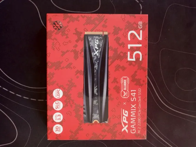 SSD NVMe 512gb NA CAIXA !!