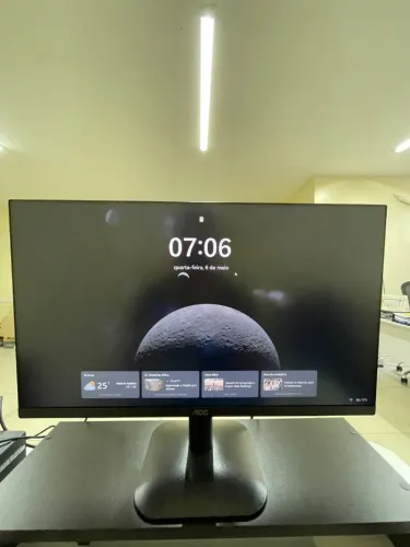 Monitor 24P 100hz - Teclado e Mouse Gamer Basiki