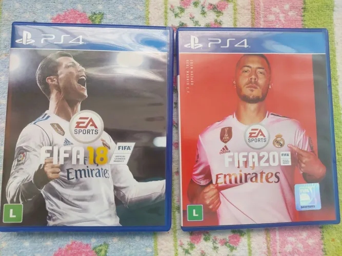Jogo FIFA 18 + FIFA 20 ORIGINAL PS4