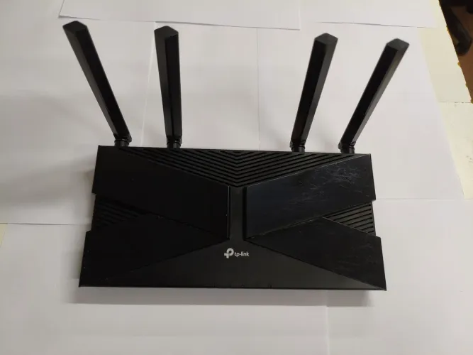 Roteador Tp-Link Ex220 Ax1800 wi-fi 6 dual Band giga - Kit 10 unidades com Fontes