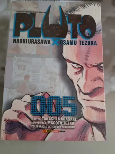 MANGA PLUTO VOLUMES 05, 06, 07 e 08