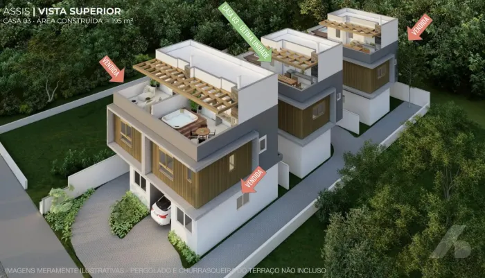 Casa de 4 dormitórios à venda no Campeche