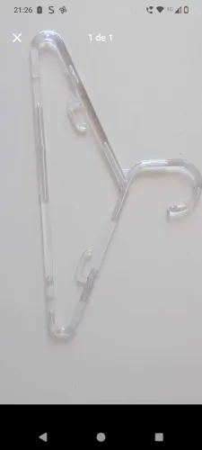 Cabide infantil Acrílico 