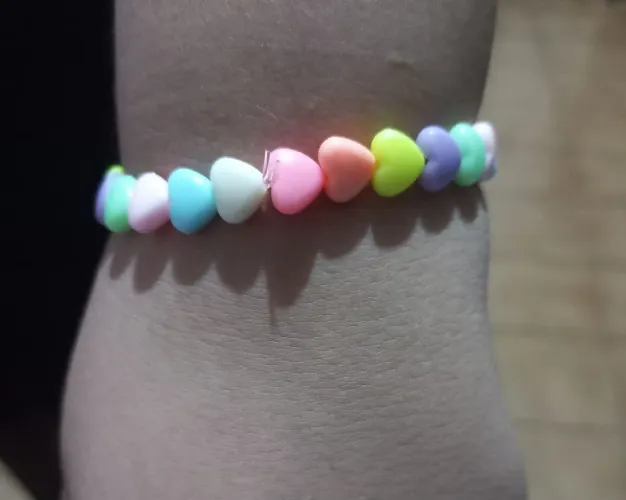 Pulseira de coração