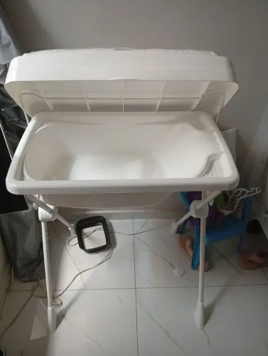Trocador com banheira