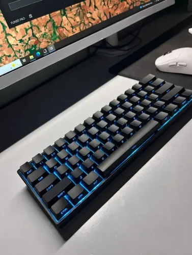 Teclado Magnético Gamer Akko MonsGeek FUN60 Pro 60%, RGB, PR 8K e Rapid Trigger 0.01mm !!