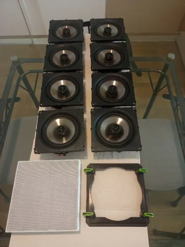 ALTO-FALANTE DE TETO LOUD 120w Frequência de 65hz com a qualidade<br>SEM altaqualidadeI NOVO!