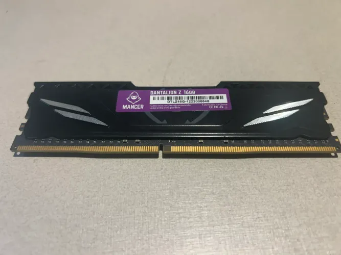 Memória ram 16gb