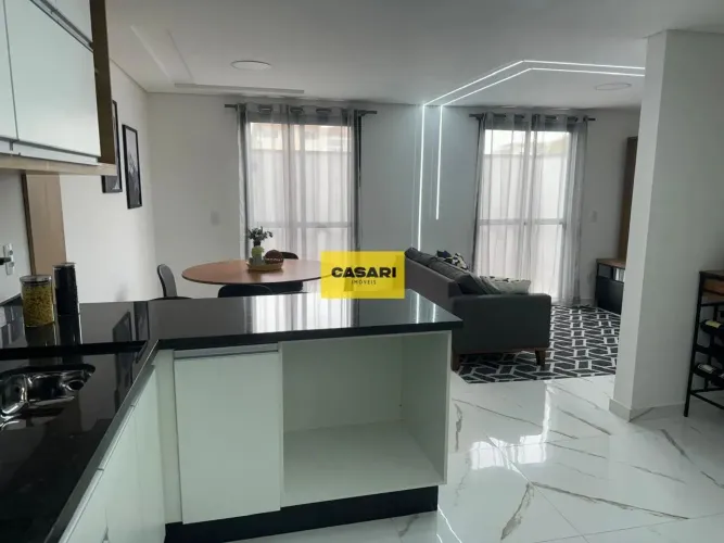 Casa Triplex com 3 quartos à Venda 140m², Piscina e Área Gourmet Campestre, Santo André