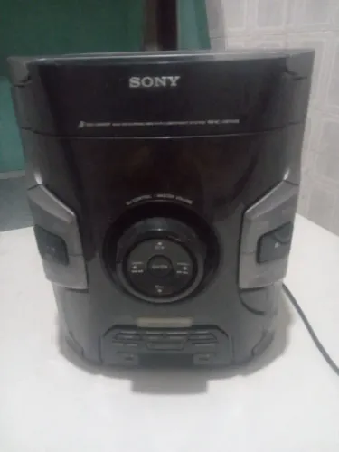 Mini sistem sony sem as caixas observação não está funcionando