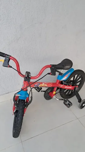 Linda bike homem aranha aro 16 infantil