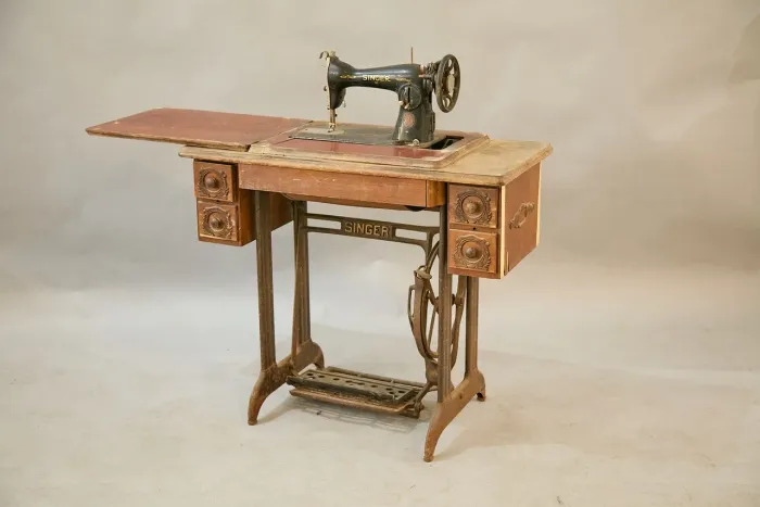 Máquina de costura Singer vintage