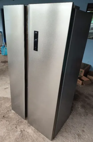Geladeira Philco INOX Side By Side Inverter Frost Free com painel digital ENTREGO