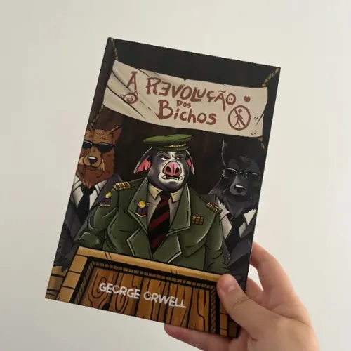 Livro A Revolução dos Bichos - George Orwell - Capa Dura