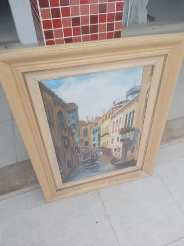 Quadro Gôndolas Italianas. PROMOÇÃO PRA VENDER RÁPIDO.