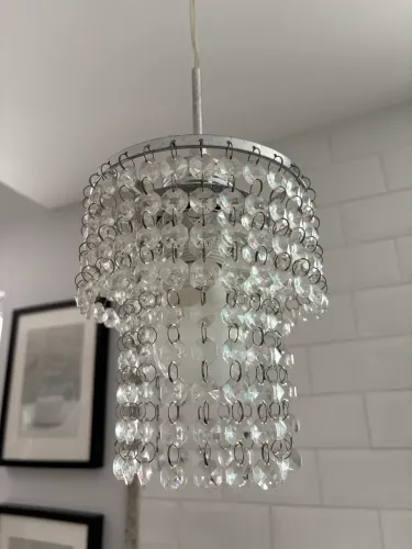 Par de Lustres de Cristal Original