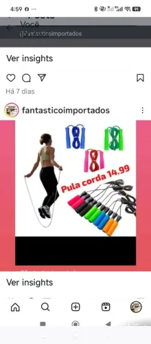 Vida para pular malhar