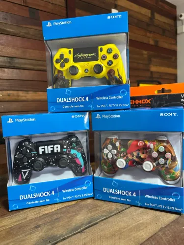 Controle PS4 TV PC ENTREGAMOS COM GARANTIA- 